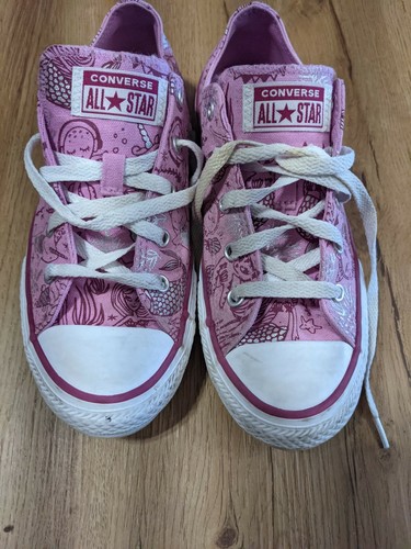 white low converse junior