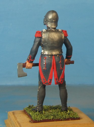 Unmontierter französischer Ingenieure und Pioniere, Weißmetall 60mm 1/30 Figurenbausatz - Bild 24 von 48