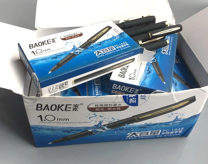 Baoke 1.0 mm cheap smooth gel pen