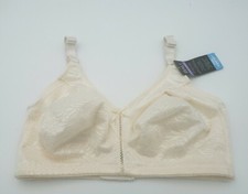Bali Double Support Comfort U Bra 40DD Wire-Free DF3372 Ivory New with Tags