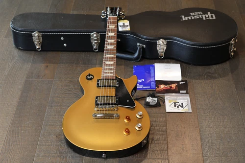 2011 Gibson Joe Bonamassa Signature Les Paul Studio Goldtop + OHSC