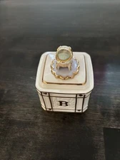 Lenox Sentiments Collection Baby Trinket Gift Box - Excellent Condition w/tag