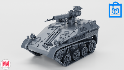 #ad Wiesel 1A1 HOT tank hunter Vehicle Model 3D Print Multiple Scales 1:35–1:16 GBP 44.84