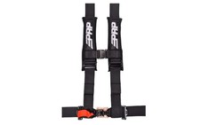 PRP Seats SB4.3 Black 4-Point Adjustable Harness w/ 3" Belts and Sewn in Pads