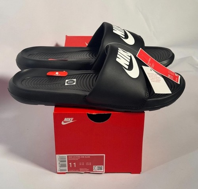 #ad #ad Nike 343880 090 8 US Size Men#x27;s Sandals Black Size 11 $29.99