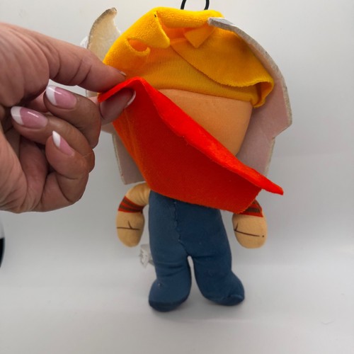 Marvel Thor Chibi Plush Toy Stuffed Character Hero Red Cape 7in Collector - Picture 5 of 9