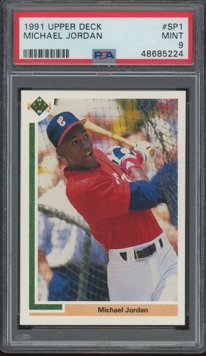 1991 Upper Deck #SP1 Michael Jordan RC Rookie Mint PSA 9