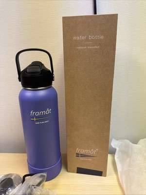 Stainless Steel Water Bottle 32 oz Hot Or Cold NIB Designed In Sweden