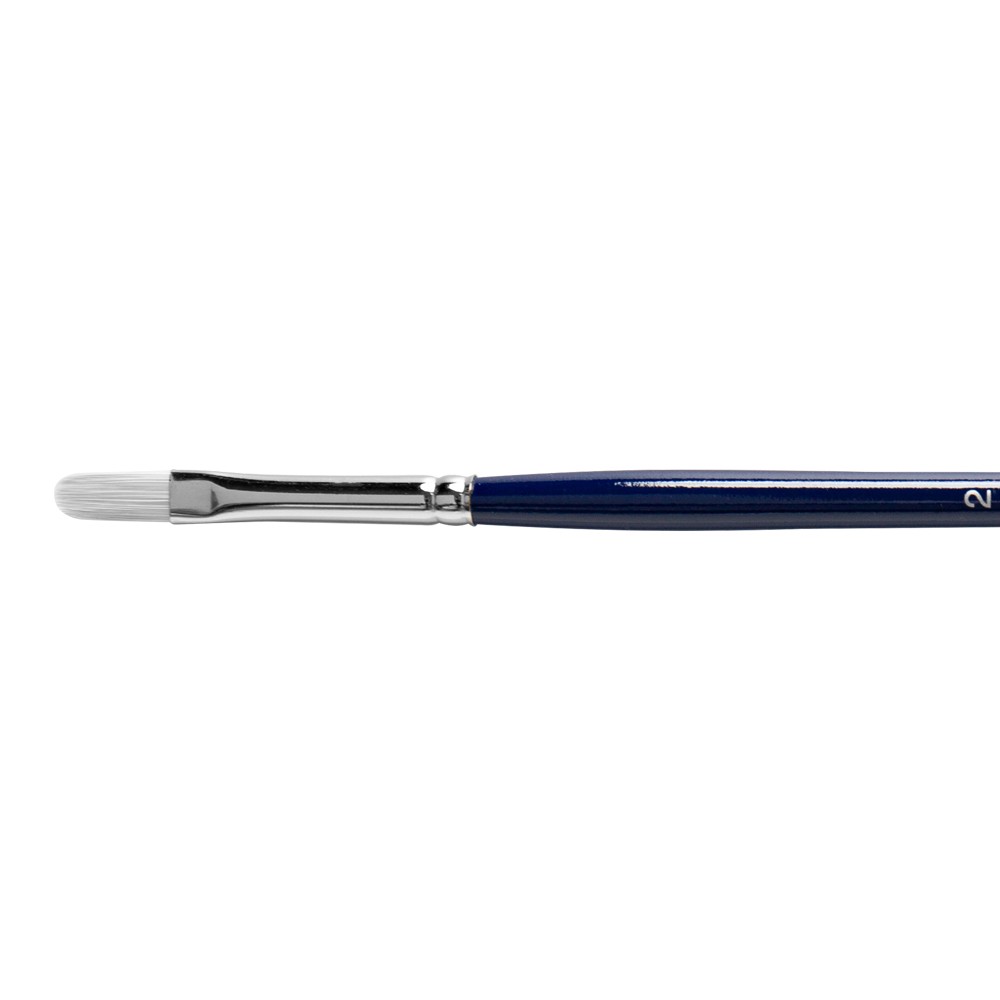 Silver Brush : Bristlon Synthetic Brush : Series 1903 : Filbert : Size 2