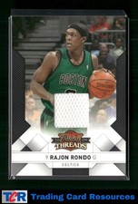 2009-10 Panini Threads #61 Rajon Rondo Jerseys #/100