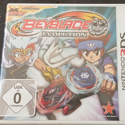 Beyblade Evolution (Beyblade) für Nintendo 3DS, USK 0, Anleitung enthalten