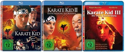 Karate Kid 1-3 Entscheidung in Okinawa / Die letzte Entscheidung # 3-BLU-RAY-NEU