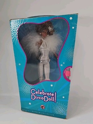 Barbie Collector Pink Label Celebrate Disco African-American Steffi  