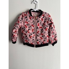 Tutu Couture Disney Collection Bomber Jacket Toddler Girl 3T Mouse Print