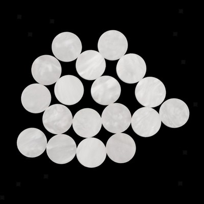 18 Stücke Billardtischmarker Dots Billiard Point Stickern, Profi, Acryl,