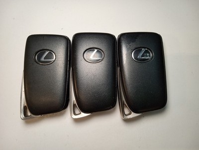 LOT OF 3 OEM LEXUS SMART KEY FOB REMOTES HYQ14FBA 4 BUTTONS | eBay