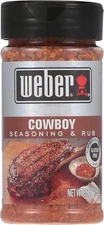 (Free Duty Tax) Weber Cowboy Seasoning, 5.6 oz