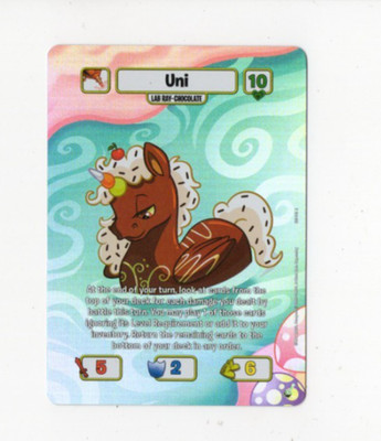 Foil - Neopets Battledome TCG 25th Anniversary Chocolate Lab Ray Uni