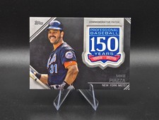 2019 Topps 150th Anniversary Manufactured Patches #AMPMP Mike Piazza S2! Mets