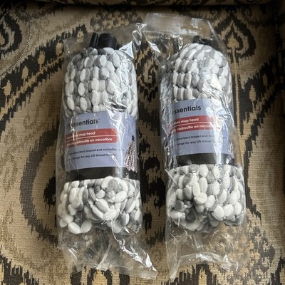 Essentials Cotton Mop Head - Fits Any US Threaded Handle - Brand New. Set Of 2