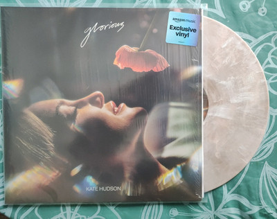 Kate Hudson Glorious Vinyl LP Nude Marble coloured  Amazon Music Exclusive