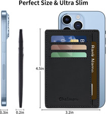 Slim Wallet for Men, Minimalist Front Pocket RFID Blocking Credit Card Holder