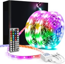 Phopollo LED Flexible Neon Strip Lights With 44 Keys Remote - 40M (2 x 20M)