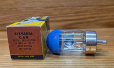 Vintage Sylvania CAR 2CC8-Tru-Focus 120V 150 Watts Projection Lamp Tru Focus NIB