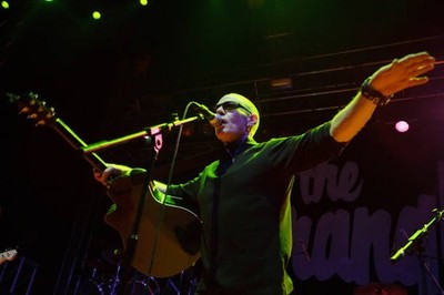 Paul Mad Dog McGuinness of The Popes performs at O2 Academy on Mar- Old Photo