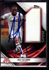 2019 Topps MLS Jumbo Relic Insert Set Pick A ...