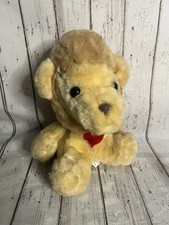 Vintage Eden Toys Plush Lion Heart Stuffed Animal Plushy Rare