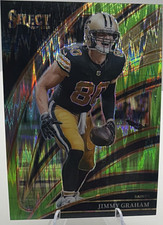 Panini 2025 Select Jimmy Graham #249 Saints Club Level Green Prizm /699