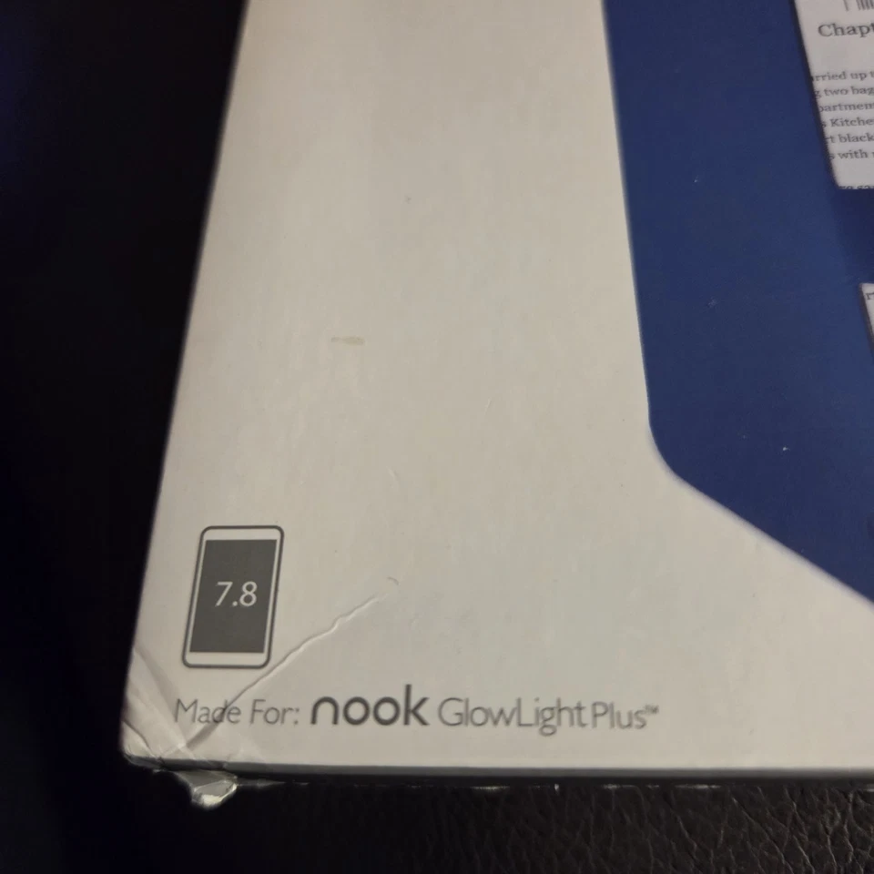 Nook NWT GlowLight Plus Book Cover w/ Tab Book Club Cover Design Barnes & Noble - Image 4 of 4