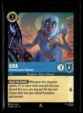 Disney Lorcana Wilds Unknown Kida Discovering the Unknown Non Foil 157/204