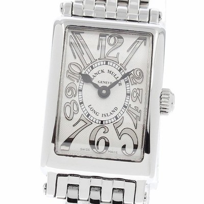 Franck Muller Long Island Petit Relief Quarz Damenuhr Ausgezeichnet aus Japan