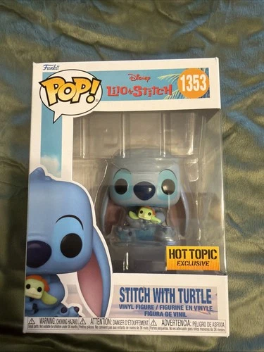 Funko Pop! Vinyl: Disney - Stitch with Turtle - Hot Topic (Exclusive) #1353