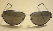 Gafas de sol Sketchers SK4124 SILI-3P Aviator plateadas/azules 57[]14 SOLO PARA MONTURAS