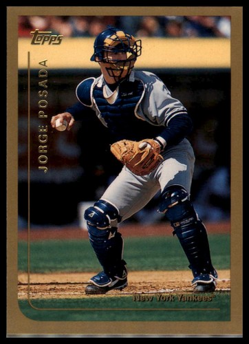 1999 Topps Opening Day Jorge Posada #25 card