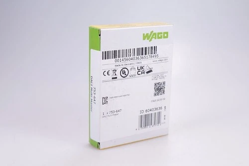 Wago 753-647 DALI Multi-Master Terminal, Original Packaging, NEW