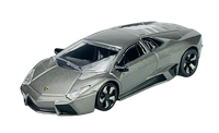 Rastar Lamborghini Reventon Grau 1:43 Die Cast Metal Model Neu Im Kasten 34900