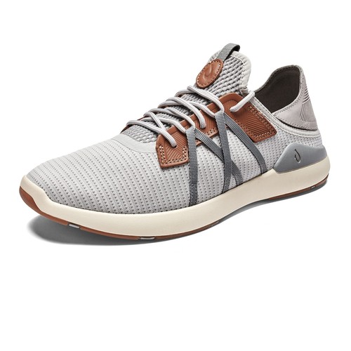 OluKai Mio Li Men’s Athletic Shoes Size 8 Mist Grey/Poi – New with Box