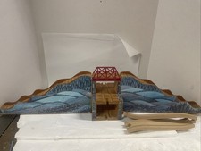 Thomas Wooden Railway Train Gold Mine Mountain  Ascending Tracks used