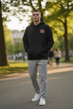Ultra Game Cincinnati Bengals Men's Size XL Hoodie Nfl Football Team Gear