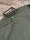 Orvis Men's XL Green 1/4 Zip Collared Pullover Sweatshirt Hiking Gorpcore