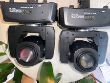 2 Chauvet Intimidator Spot 110 LED Moving Head Pair DMX Multicolor Beam Gobo