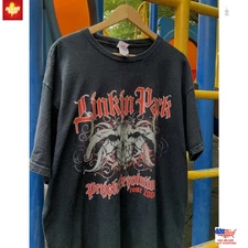 Vintage Vintage 2004 Linkin Park Projekt Revolution Tour Shirt Men Women