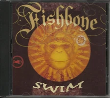 FISHBONE Swim w/ RARE SINGLE VERSION RADIO PROMO DJ CD Single w/ LYRICS 1993