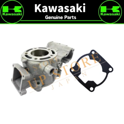 Kawasaki KX85 KX 85 Cylinder Assembly Jug Genuine OEM 11005-0749 Base Gasket set - Bild 1 von 2