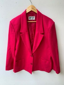 hot pink jacket plus size