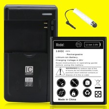 Long Endurance 3770mAh Battery Charger Stylus for Motorola Moto E5 Play XT1921-3